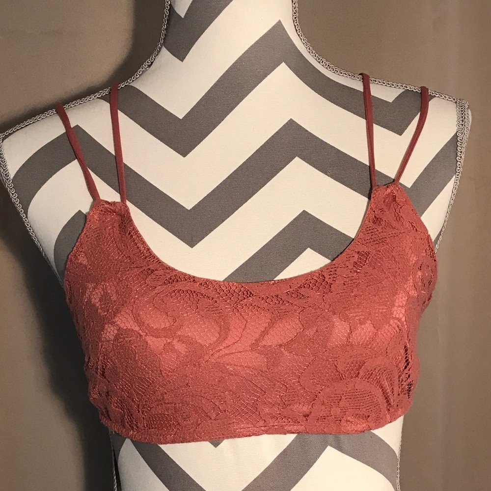 Sexy and fun maroon bralette