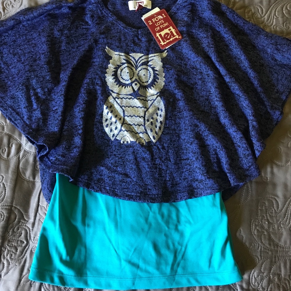 l.e.i. 2 for 1 Girls Shirt