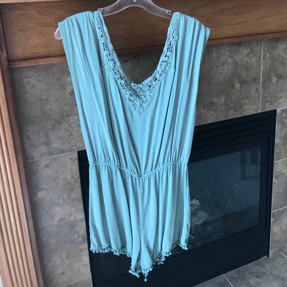 Sage Green Romper