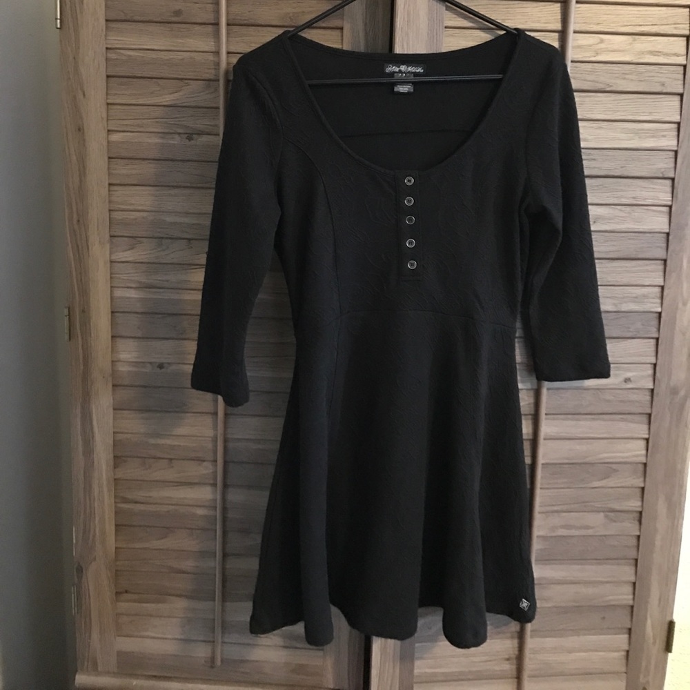Metal mulisha quarter sleeve dress