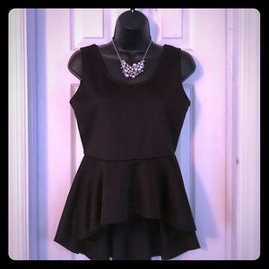 Hi-Lo Peplum Top