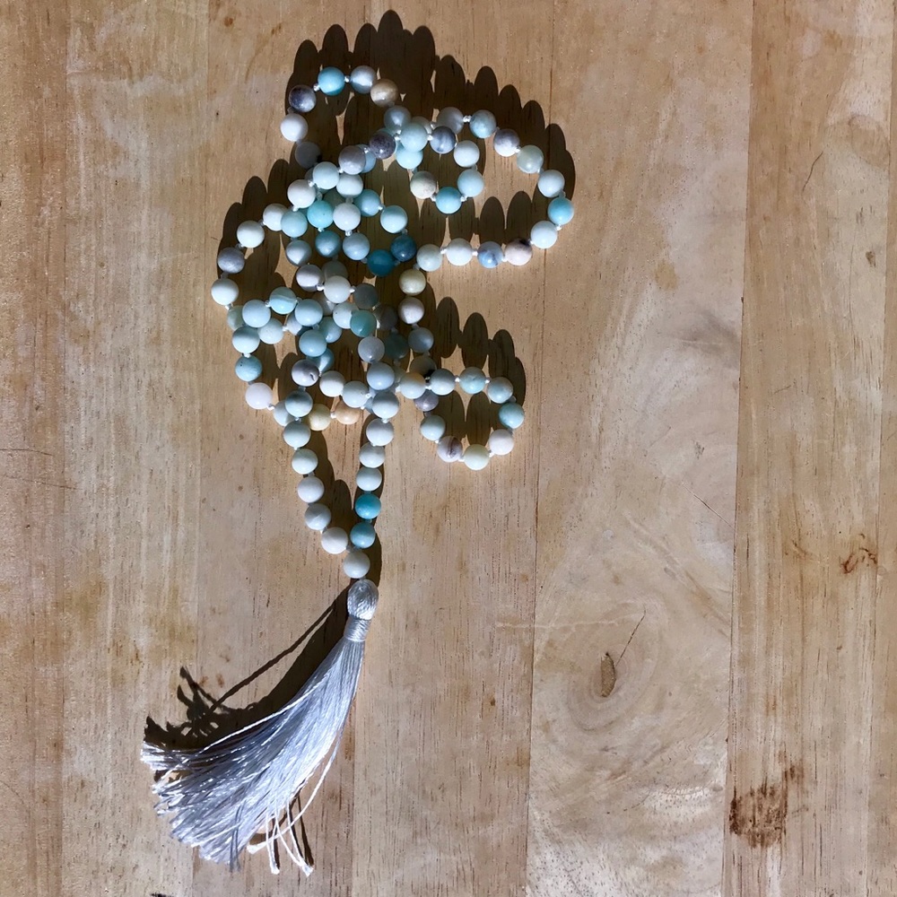 ⭐️NEW⭐️ Amazonite Mala Necklace 📿