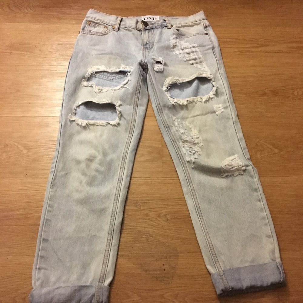 One by one teaspoon Awesome Baggie jeans