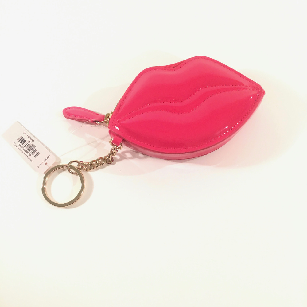 Victoria's Secret Red Lip Shaped Coin Purse