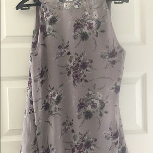Fred David sleeveless blouse size lg