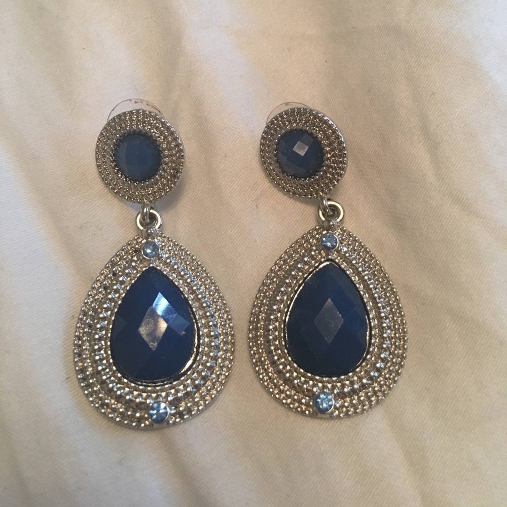 Royal blue earrings