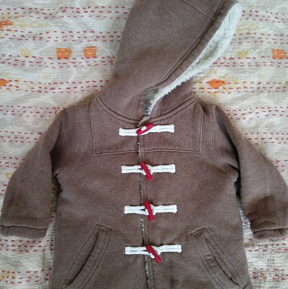 Mini Boden Sherpa Toggle Jacket 12 to 18 Months