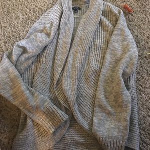 Gray with oatmeal like specks sweater