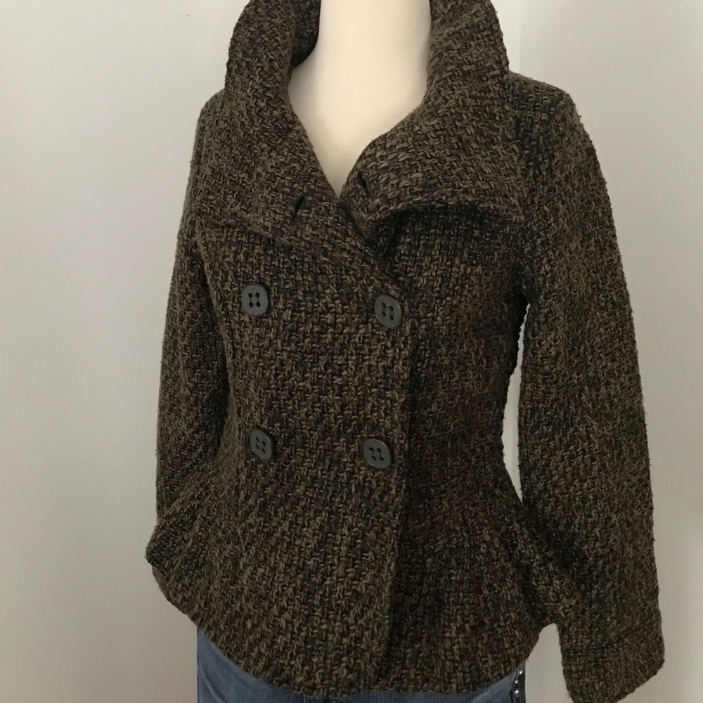 Vintage Oleg Cassini double breasted coat