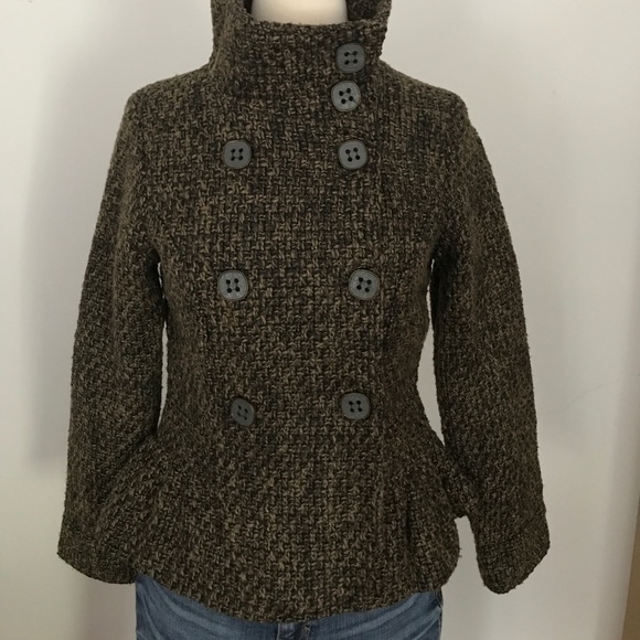 Vintage Oleg Cassini double breasted coat - Picture 2 of 6