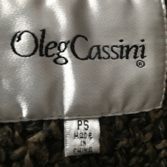 Vintage Oleg Cassini double breasted coat - Picture 3 of 6