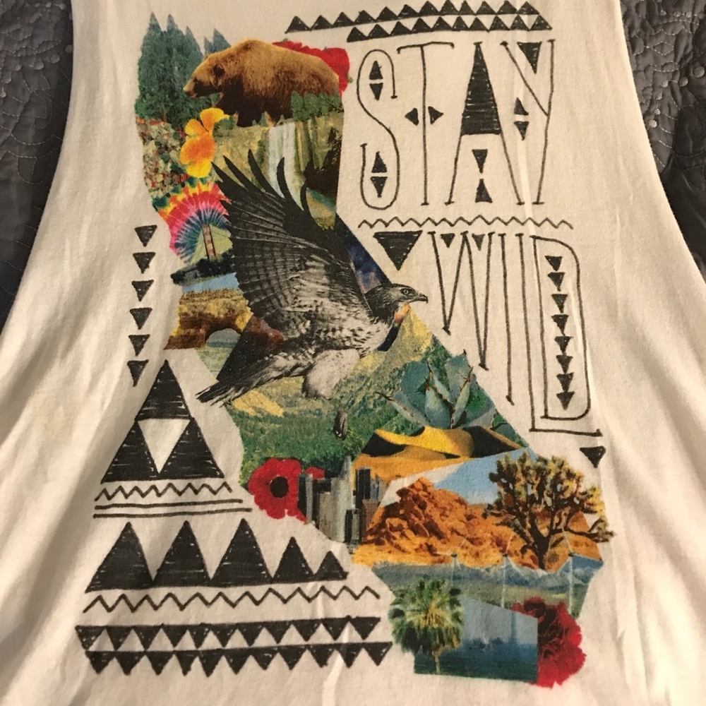 Wide Armed California Tank Top