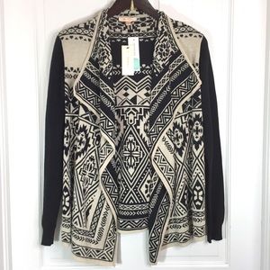 NWT Skies Are Blue Kenay open drape cardigan XS NWT Skies Are Blue Kenay open drape cardigan XS