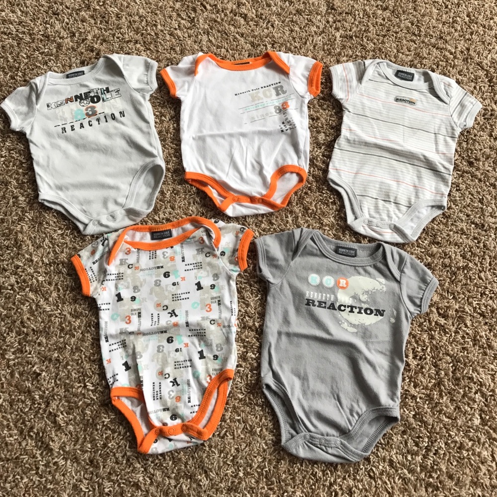 5 Kenneth Cole Reaction Onesies