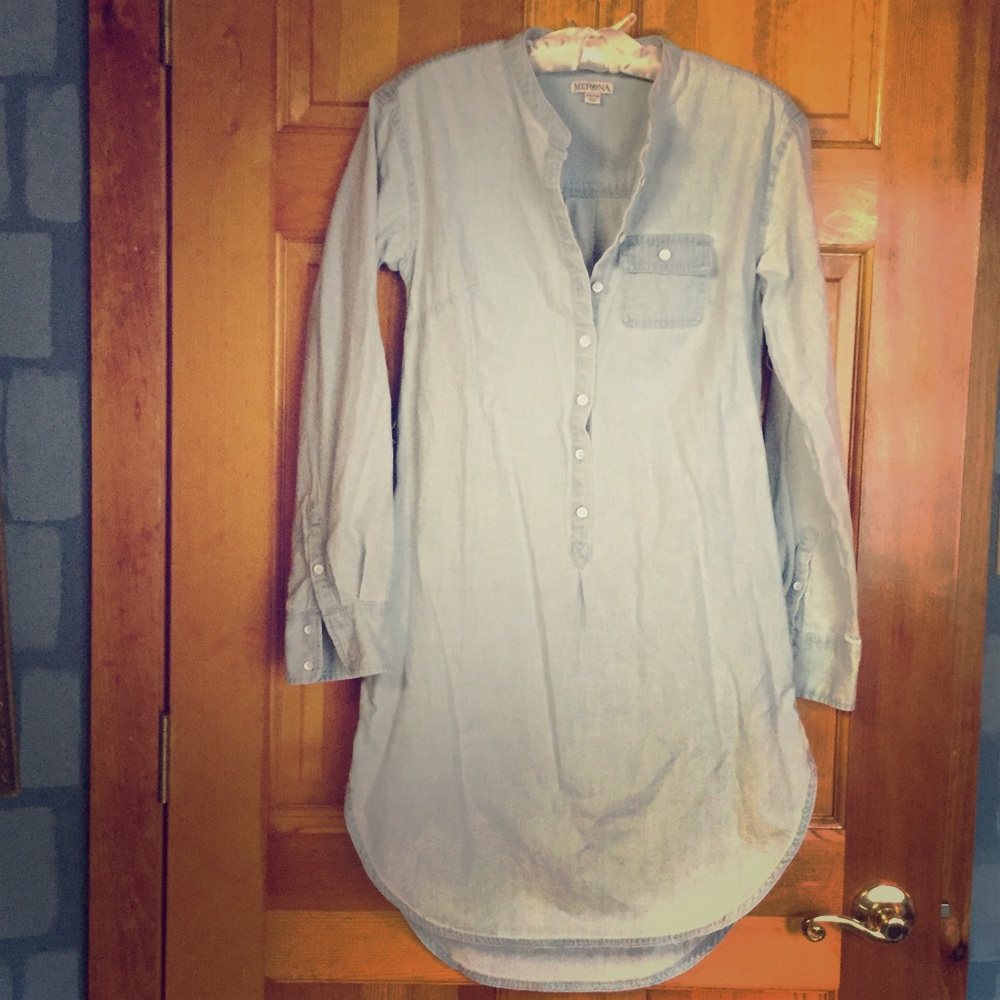 Merona xs demin👖jean Dress