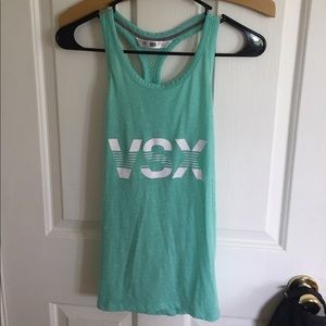 Victoria's Secret sport tank top VSX teal Victoria's Secret sport tank top VSX teal