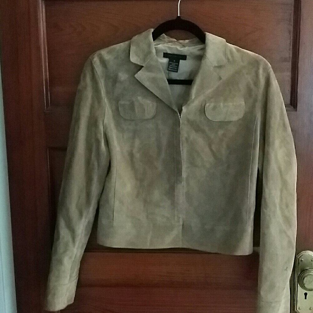 Suede tan jacket