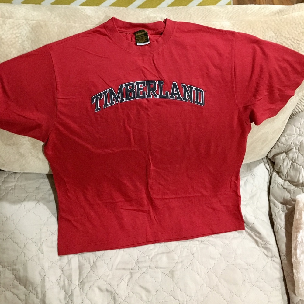 Timberland Red T shirt SZ XL