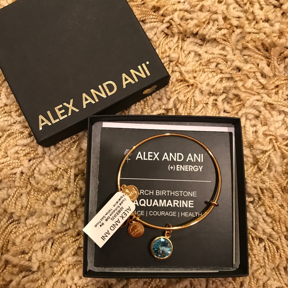 Alex and Ani gold bracelet