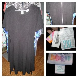 NWT LuLaRoe Solid Black Amelia