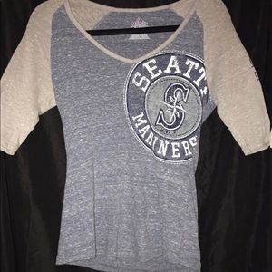 Authentic Mariners Baseball Tee