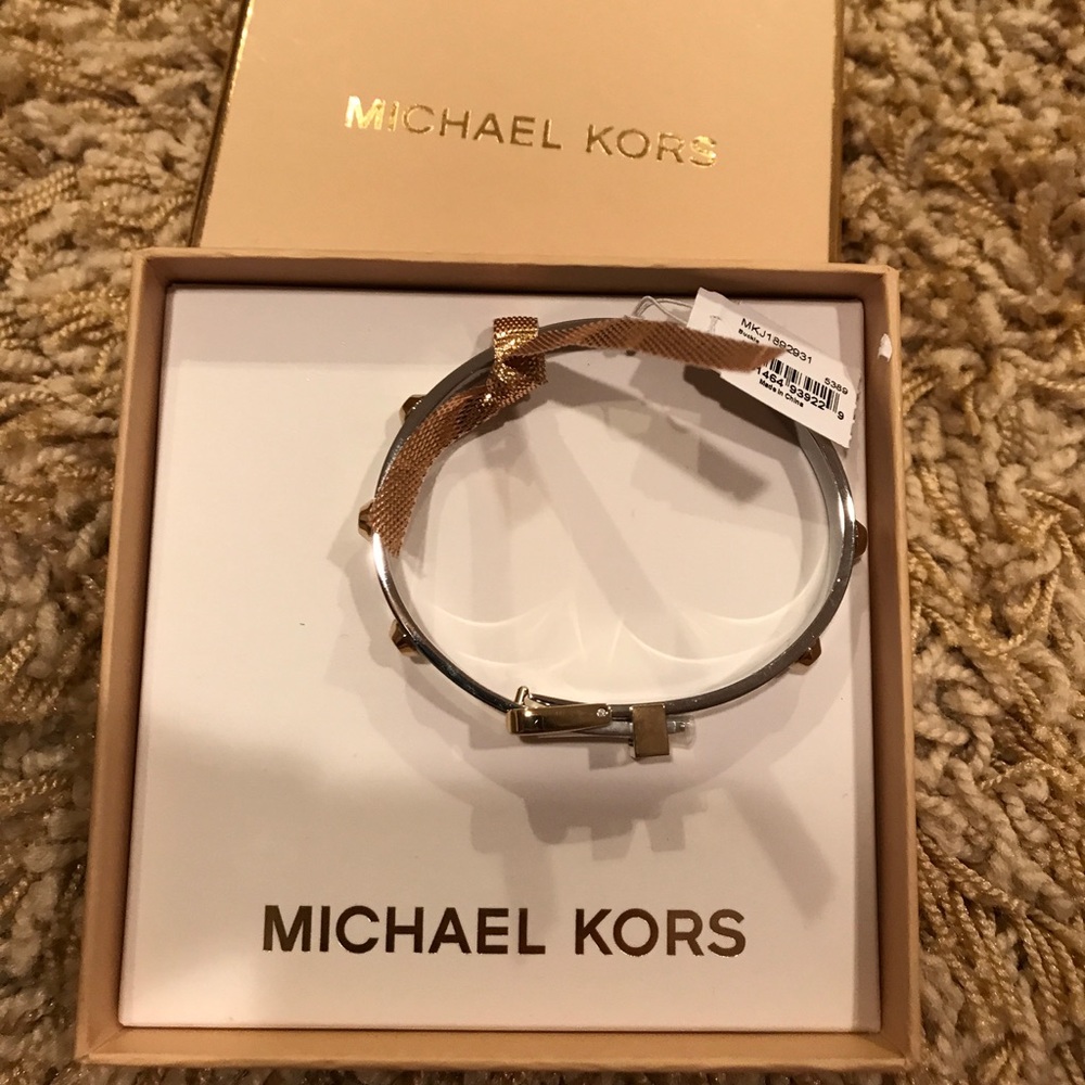 Silver and gold Michael Kors bracelet