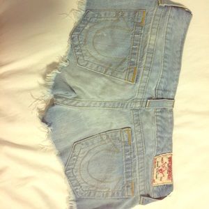 True religion jean shorts