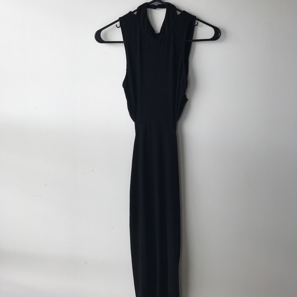 Black Bodycon cut out dress