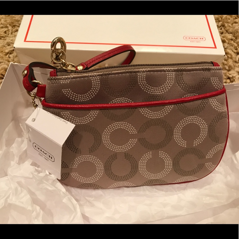 Coach wristlet
