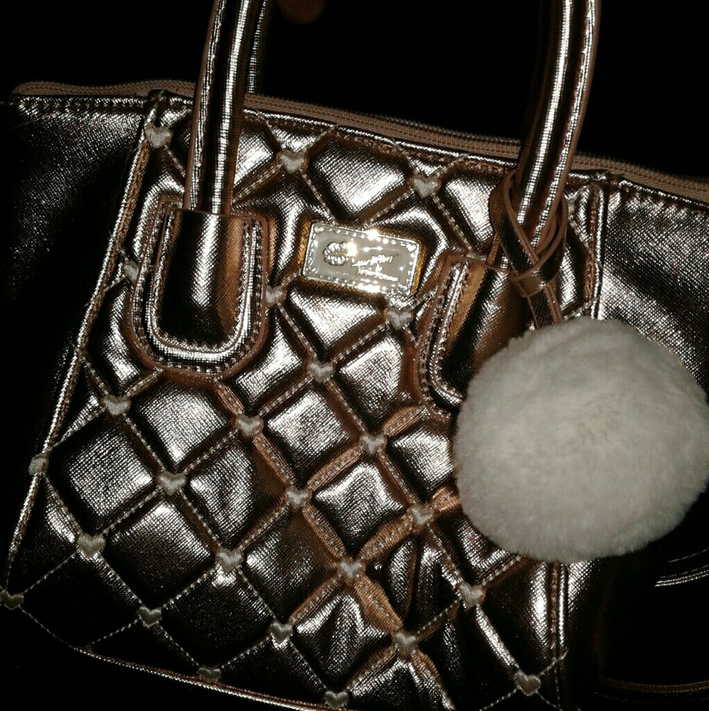 Metallic Betsey Johnson Cross Body