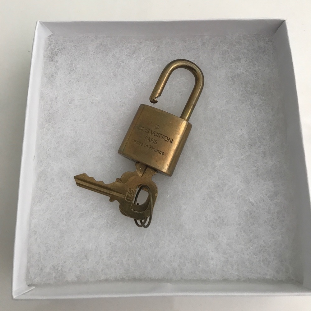 Louis Vuitton lock and key