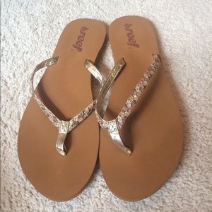 Reef Glitter Flip Flops