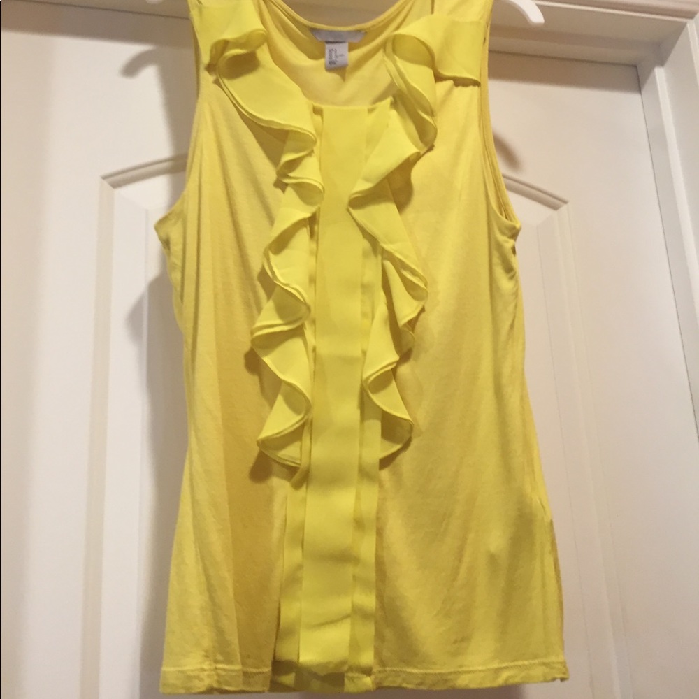 Yellow blouse