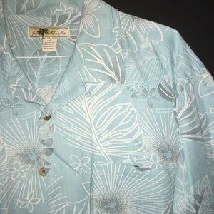 Men's Tropical Print Shirt XL