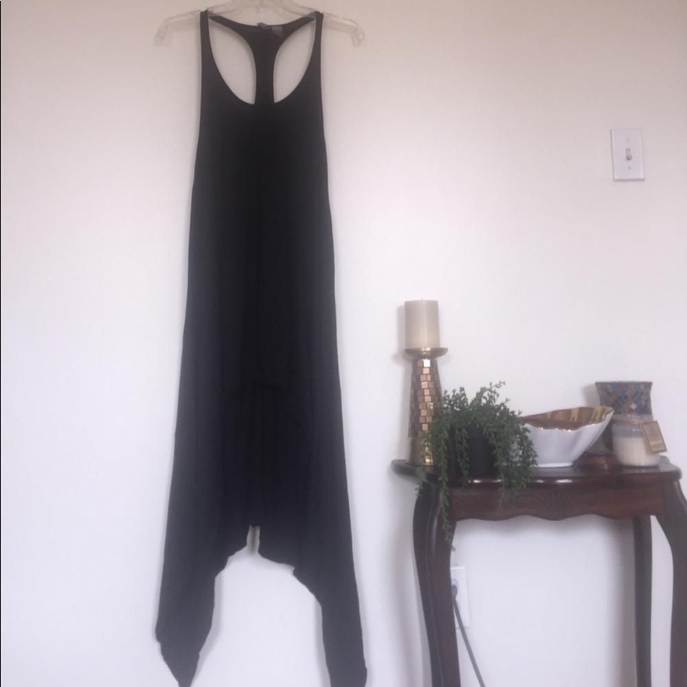 Black High Low Dress