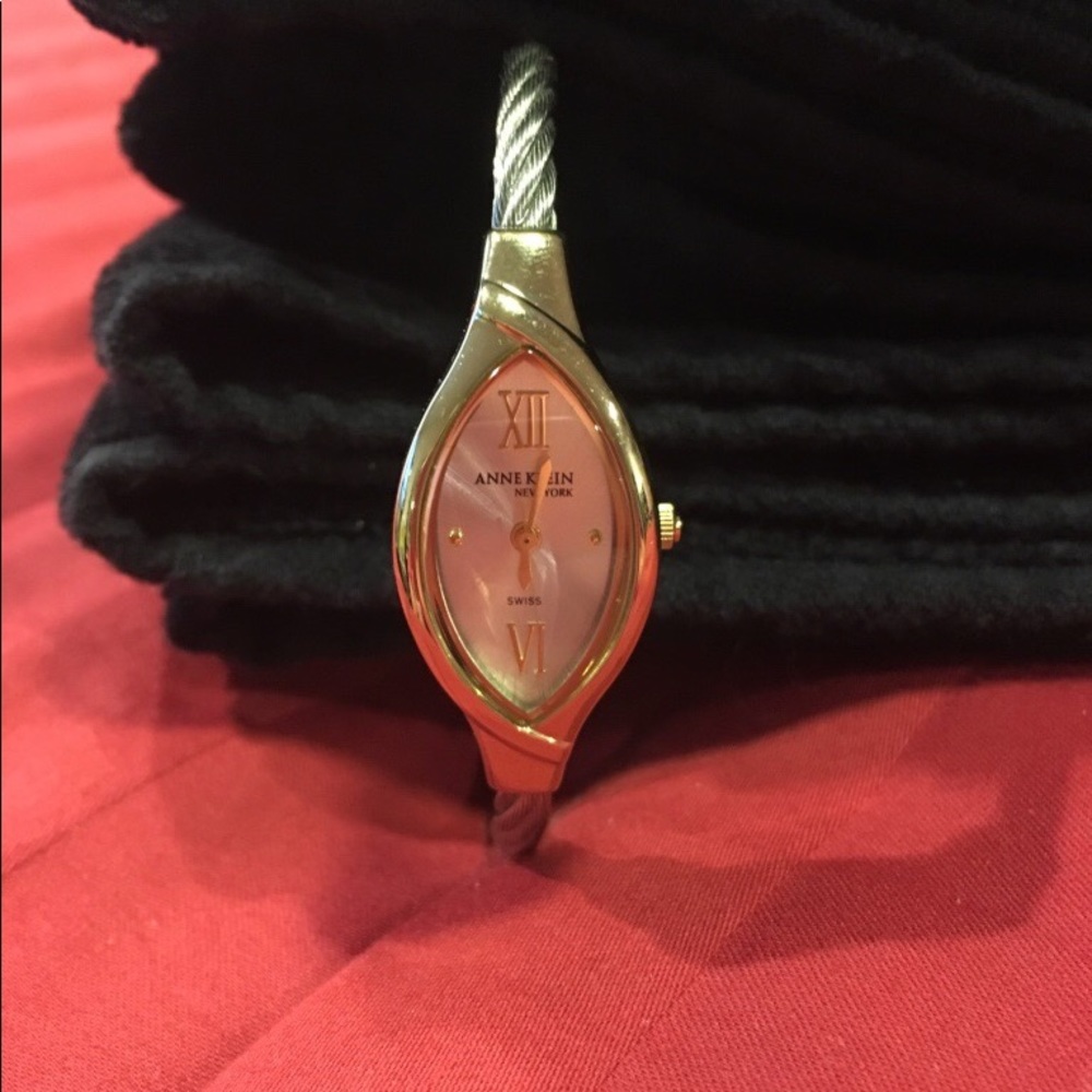 Anne Klein New York Cable Cuff Watch