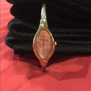 Anne Klein New York Cable Cuff Watch
