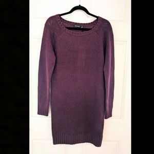 Asos cozy purple sweater dress Asos cozy purple sweater dress
