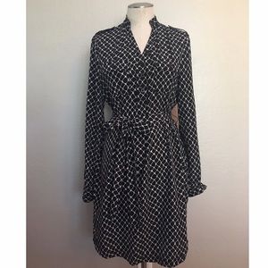 Black and white dress