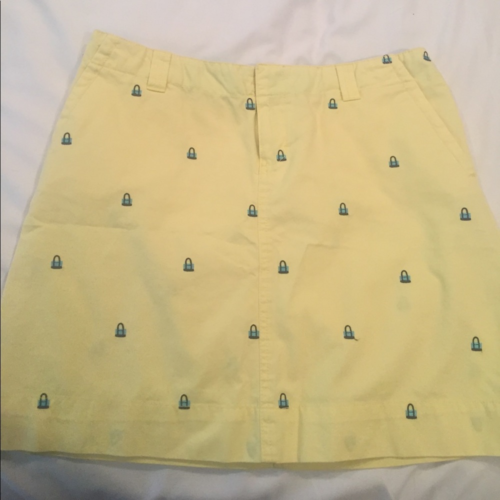Lilly Pulitzer embroidered skirt size 6