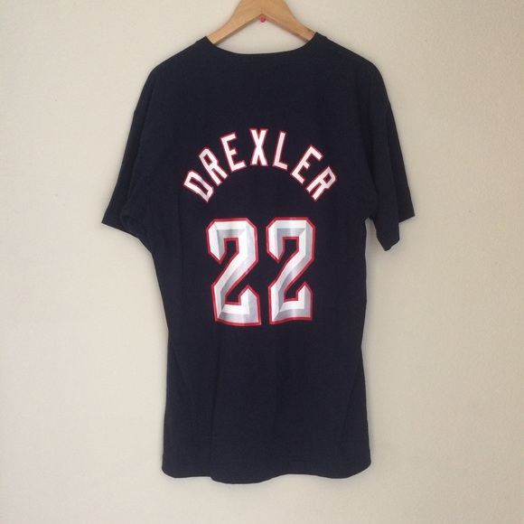 Mitchell&Ness Houston rockets Jersey Tee Drexler - Picture 2 of 7