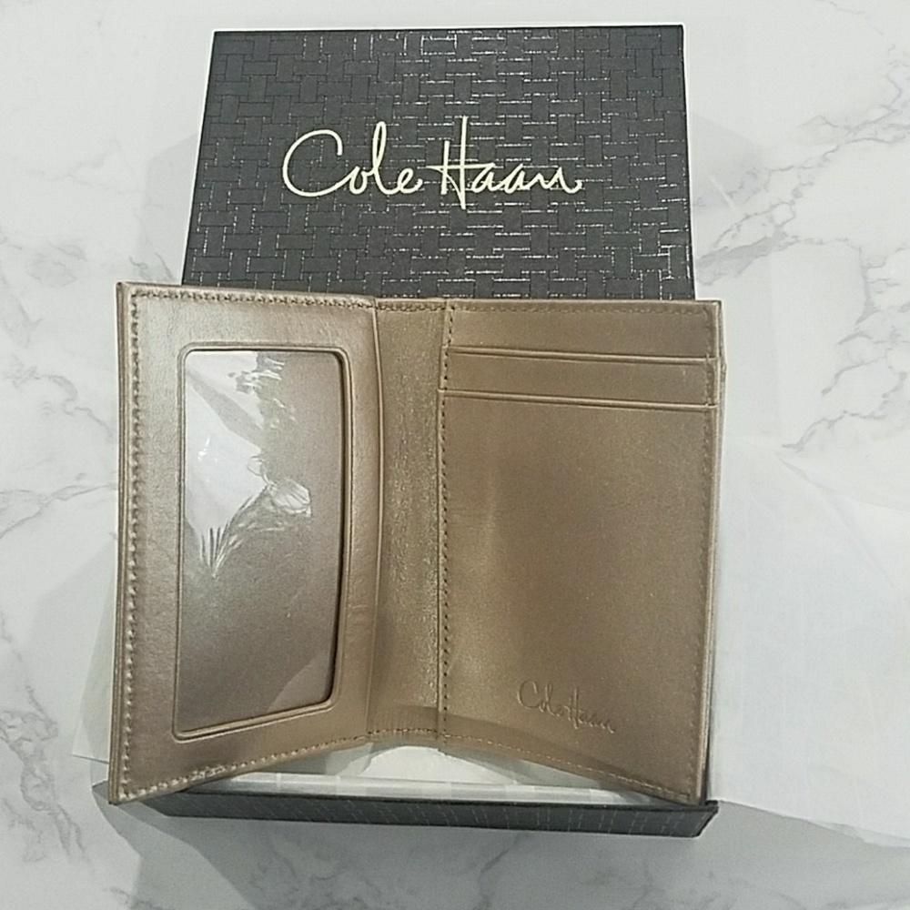 NWT Cole Haan Card Holder Brand New Original Box