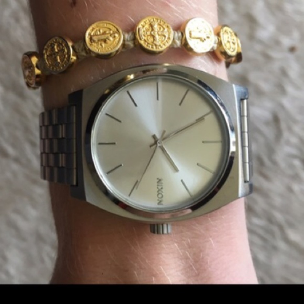 Silver Nixon Watch