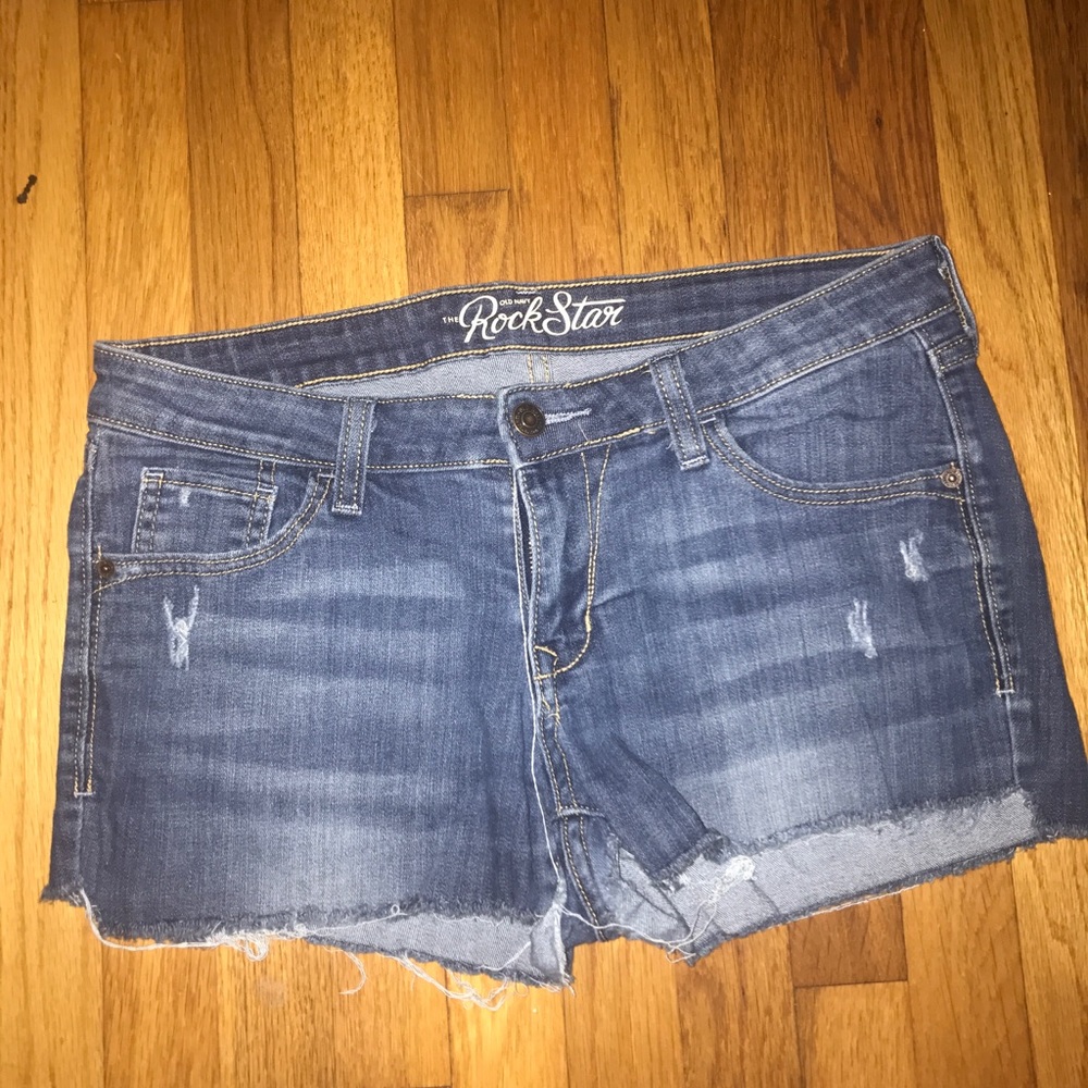 Old navy rock star jean shorts