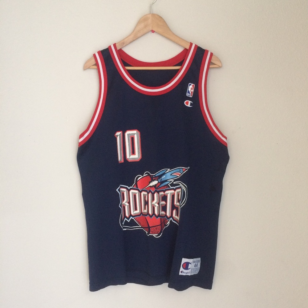 Vintage Champion Houston Rockets Jersey #10