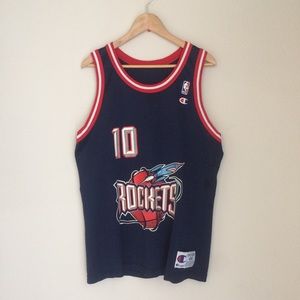 Vintage Champion Houston Rockets Jersey #10
