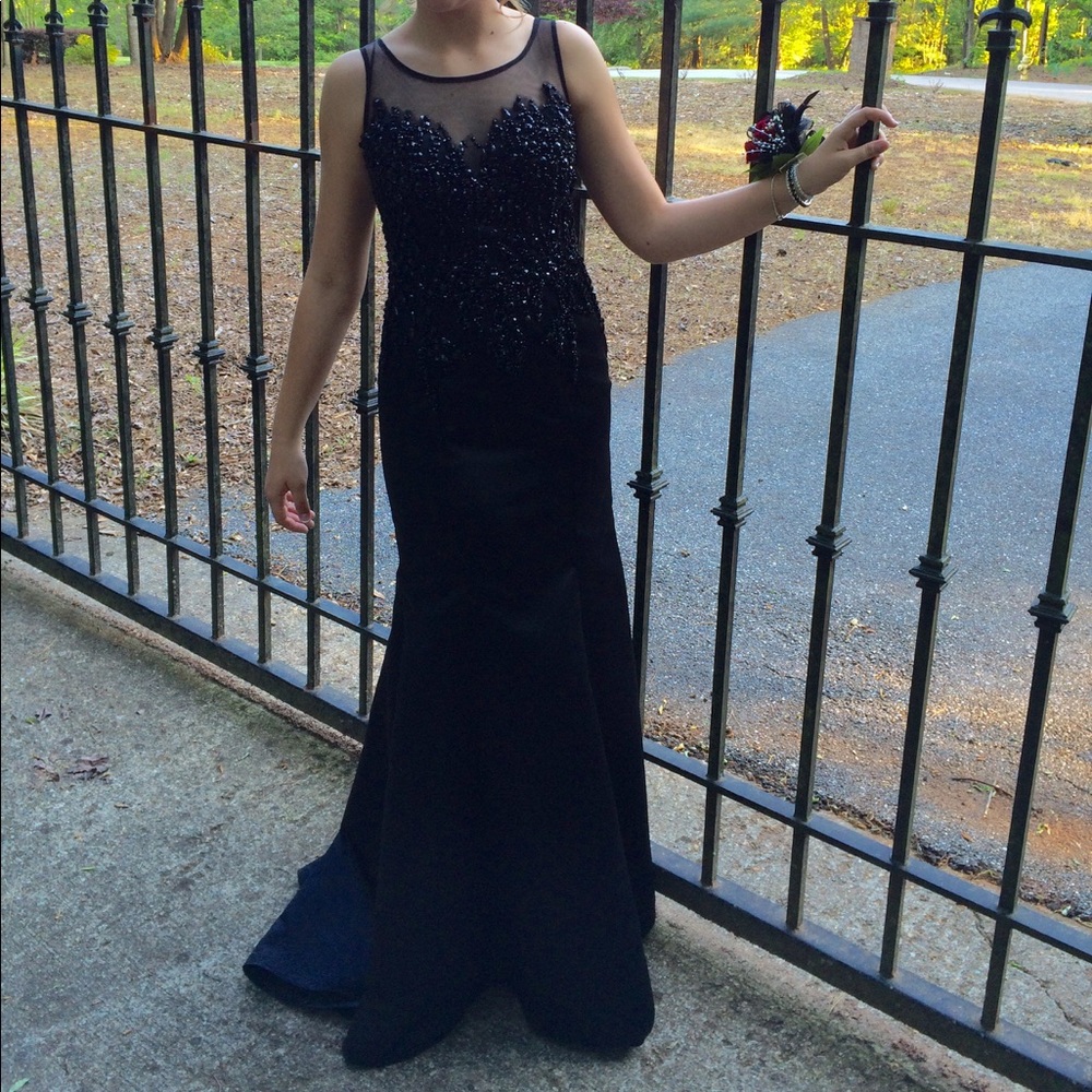 Black Elegant prom dress 🖤