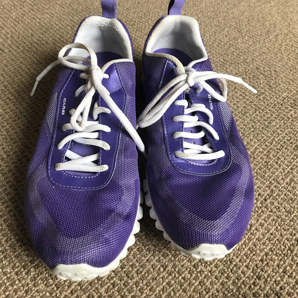 Purple Reebok Real flex