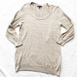 Gap Oatmeal Heather Sweater sz M Gap Oatmeal Heather Sweater sz M