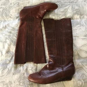 Reef Cherry Brown Slight Wedge Boots
